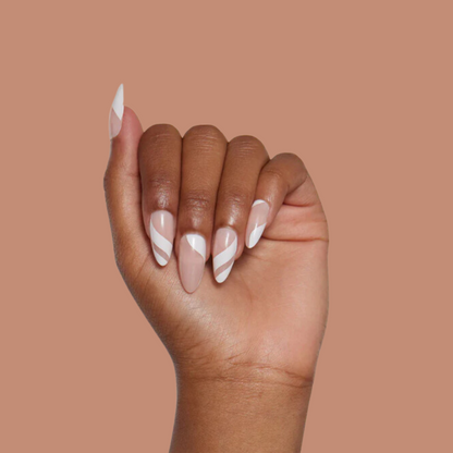 Coconut Wave PressOn Nails