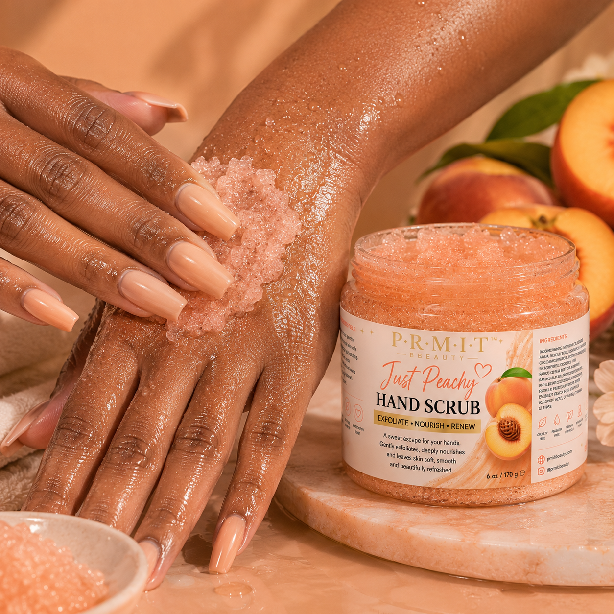 Just Peachy - Hand Scrub