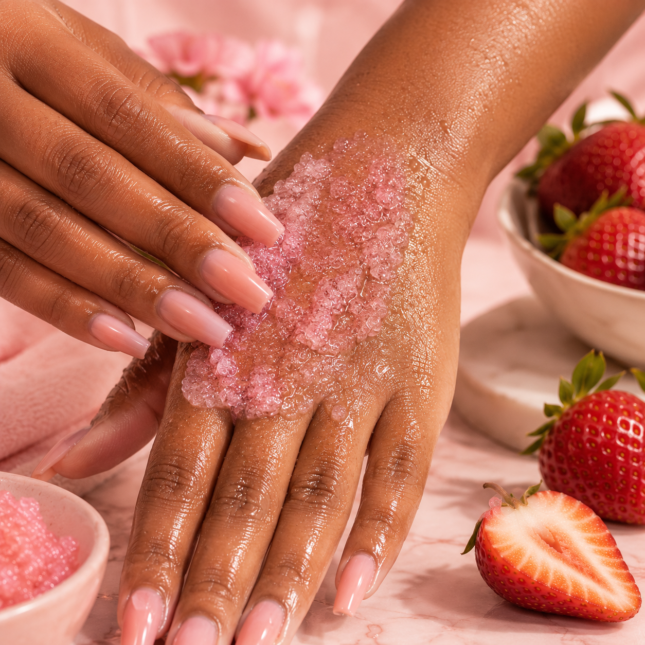 Strawberry - Hand Scrub