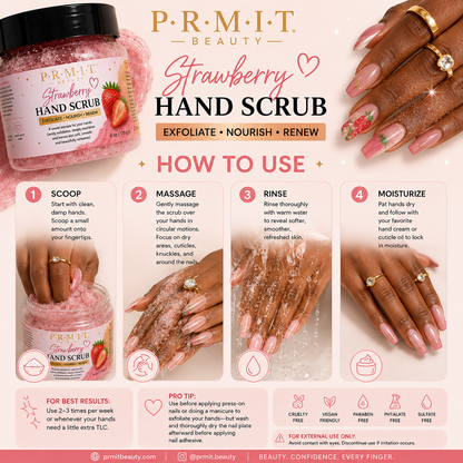 Strawberry - Hand Scrub